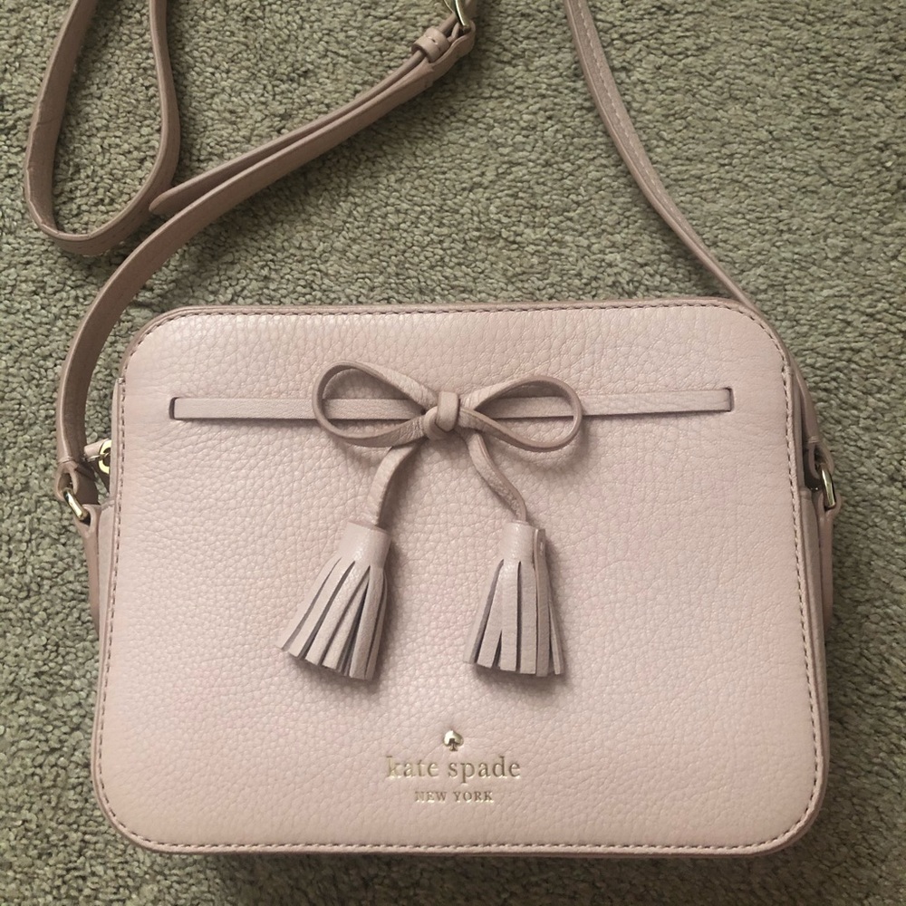 NEW Kate Spade Pale Pink Bow Shoulder Bag